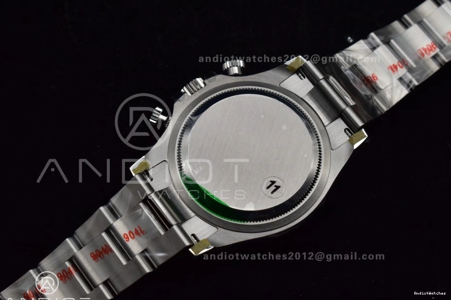 Steel 126500 Dial VSF Daytona Classic 780 Best Black 1:1 Bracelet Edition DD 904L SS on 0511